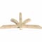 Ekena Millwork Davenport Rough Sawn Timber Gable Bracket, Douglas Fir, 96"W x 52"H x 6"D x 6"F, 13/12 Pitch GBW096X52X0606DAV00RDF - alternate 3